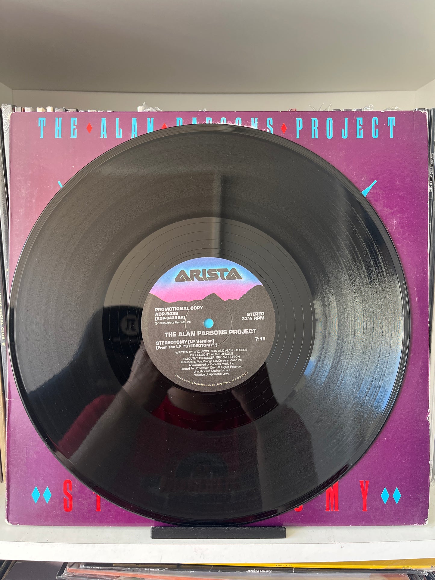The Alan Parsons Project – Stereotomy Vinilo 12"