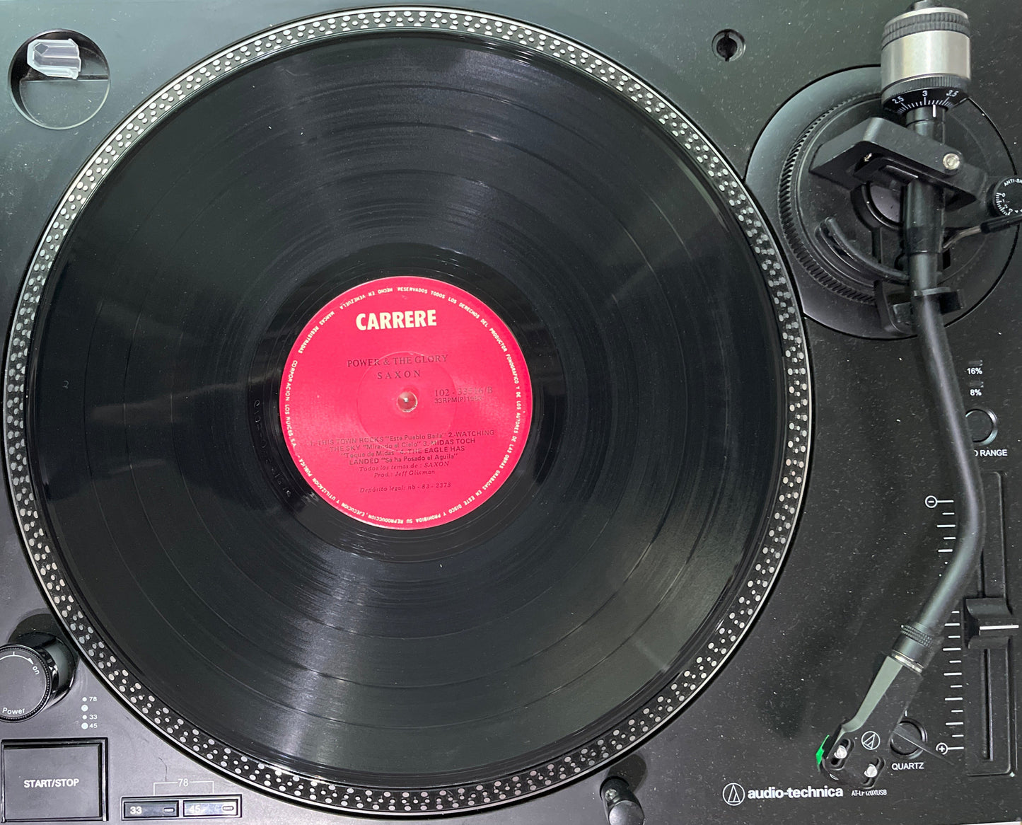 Saxon – Power & The Glory Vinilo de epoca