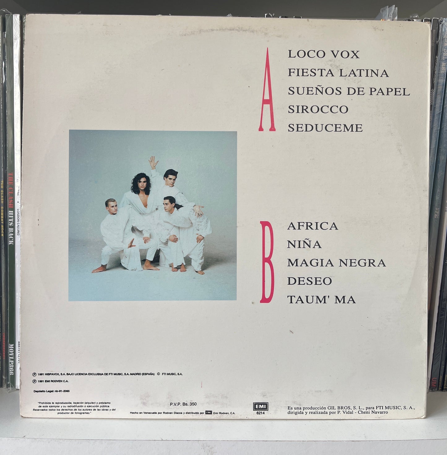 Loco Mia – Loco Vox Vinilo de Epoca