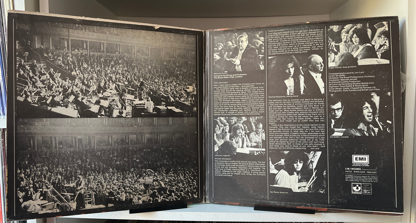 Deep Purple & The Royal Philharmonic Orchestra Vinilo de epoca