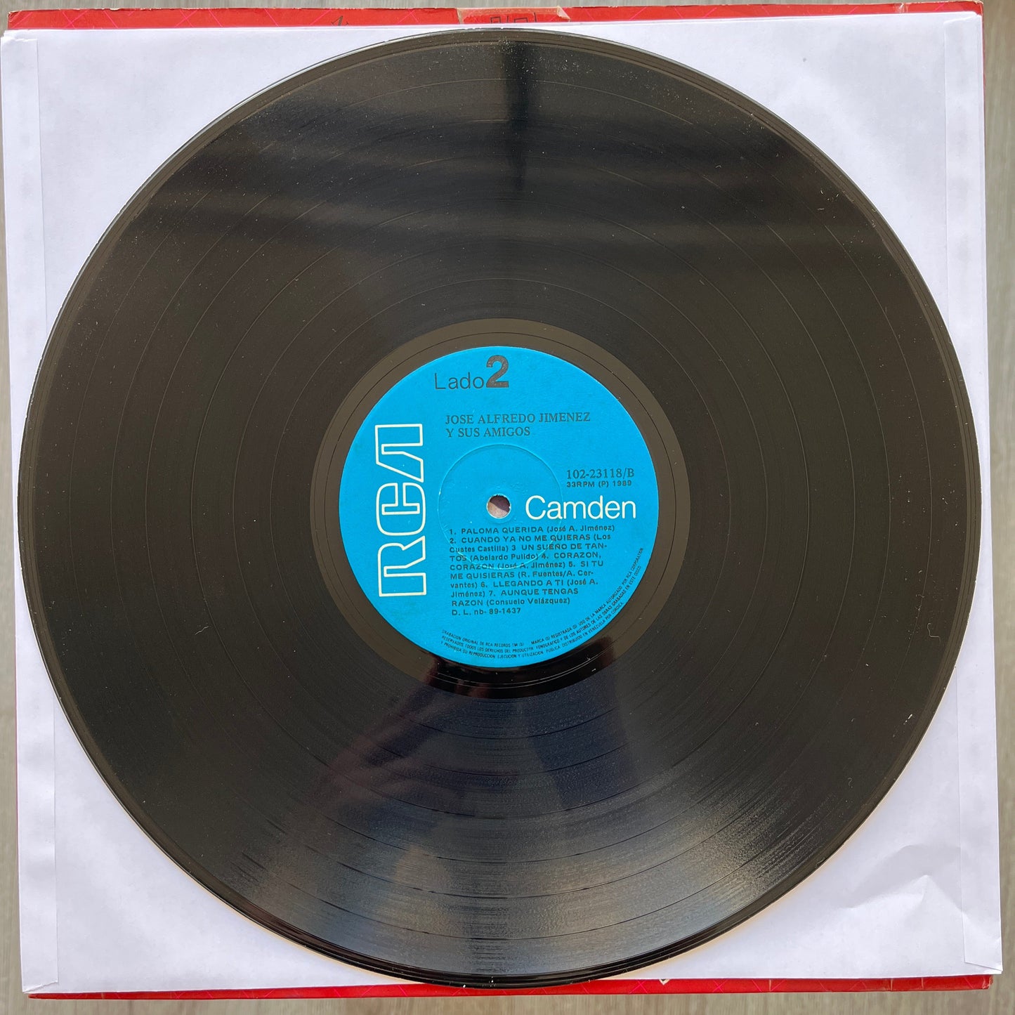 José Alfredo Jiménez – José Alfredo Jiménez y Sus Amigos Vinilo de epoca