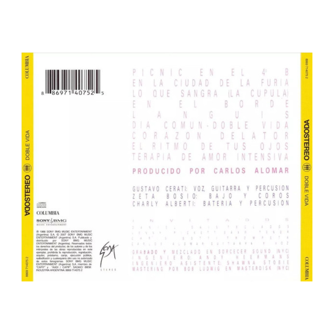 Soda Stereo – Doble Vida CD