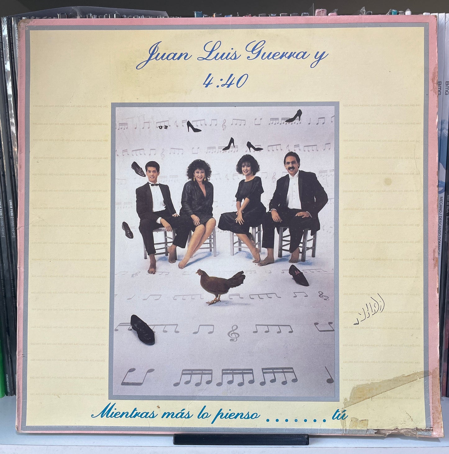 Juan Luis Guerra Y 4:40 – Mientras Mas Lo Pienso.......Tu Vinilo de Epoca