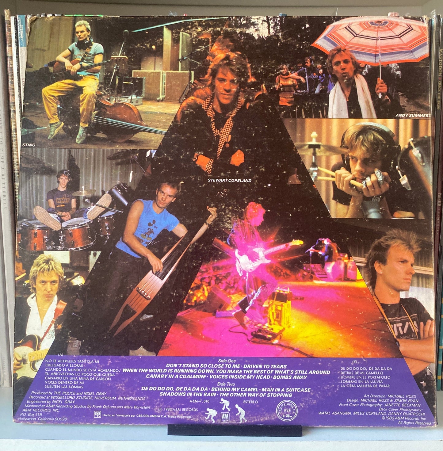The Police – Zenyatta Mondatta Vinilo de Epoca