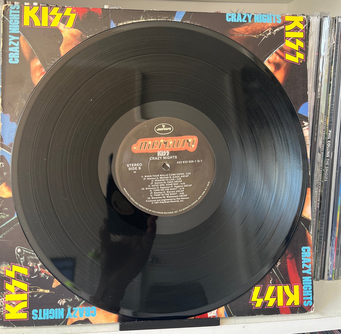 Kiss – Crazy Nights Vinilo de epoca