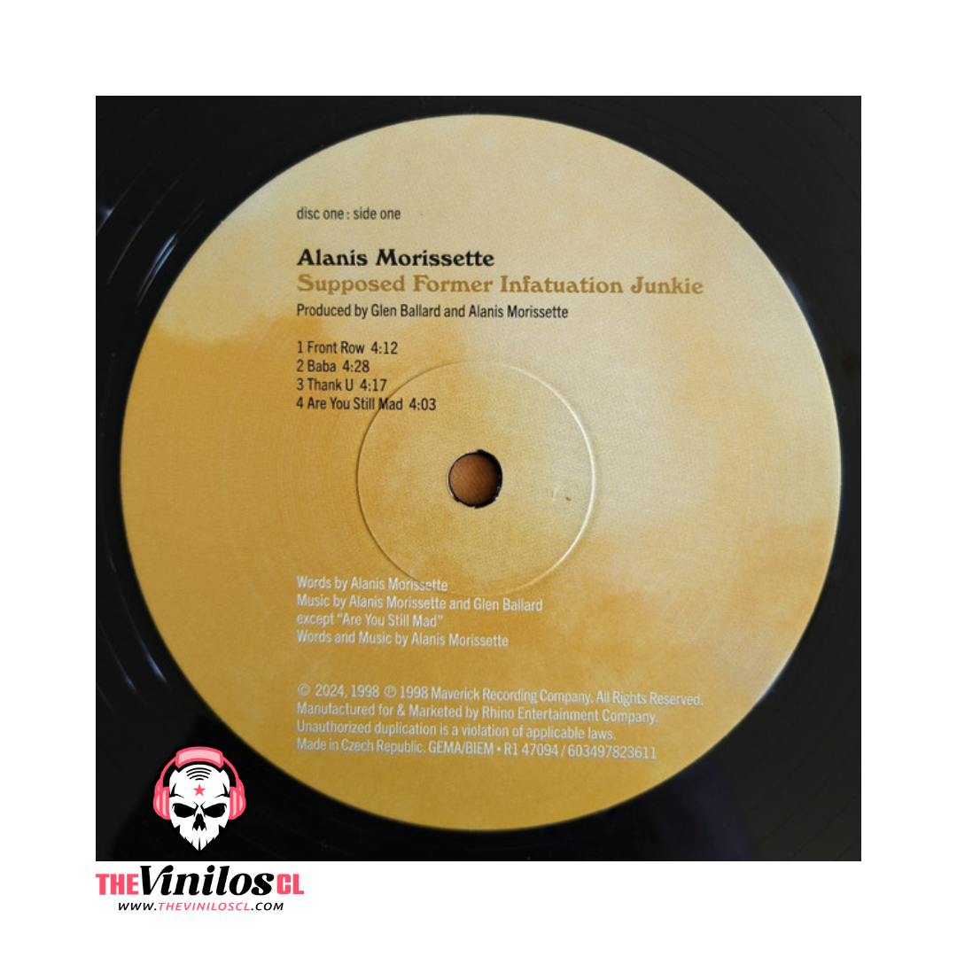 Alanis Morissette – Supposed Former Infatuation Junkie 2 Vinilos