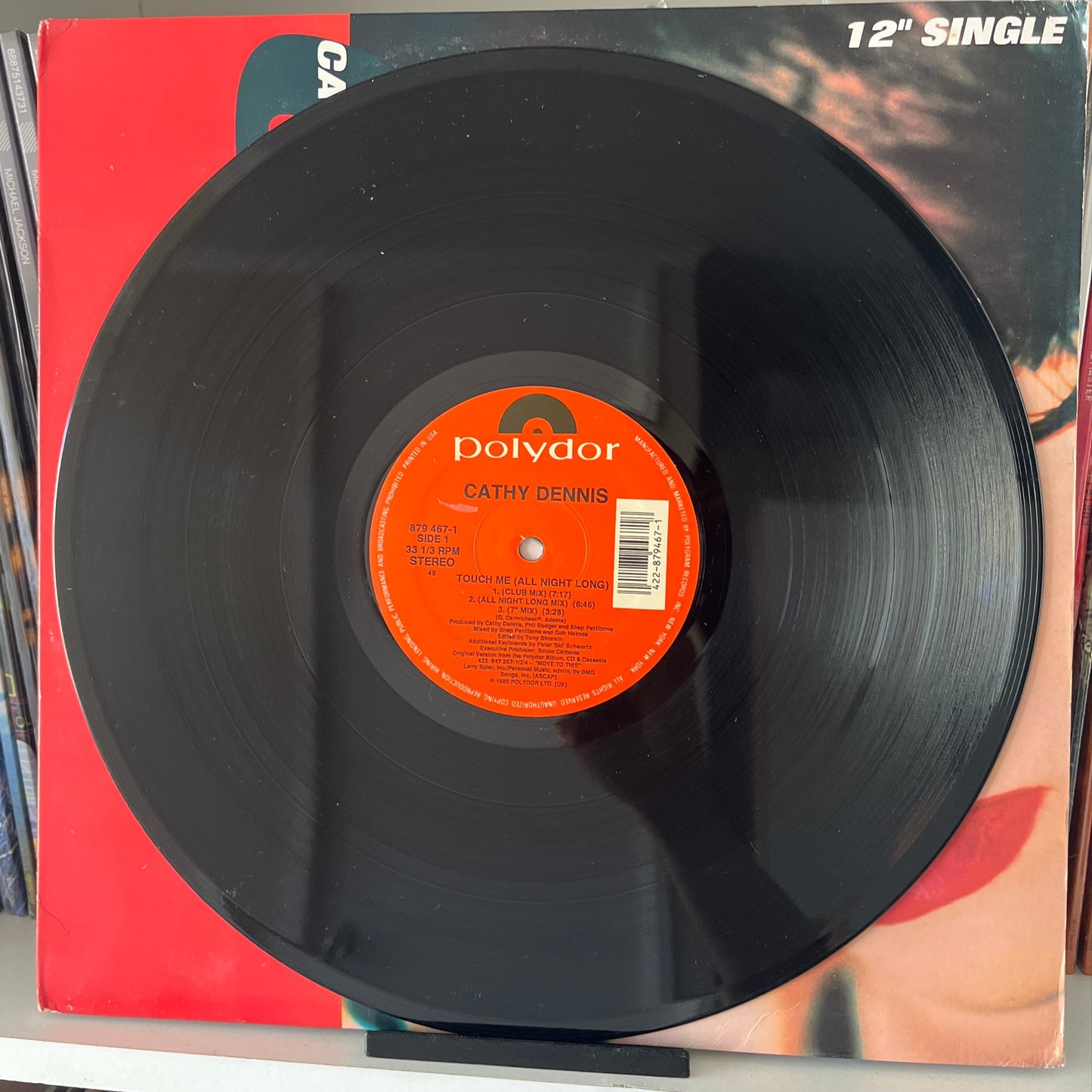 Cathy Dennis – Touch Me (All Night Long) Vinilo de Epoca