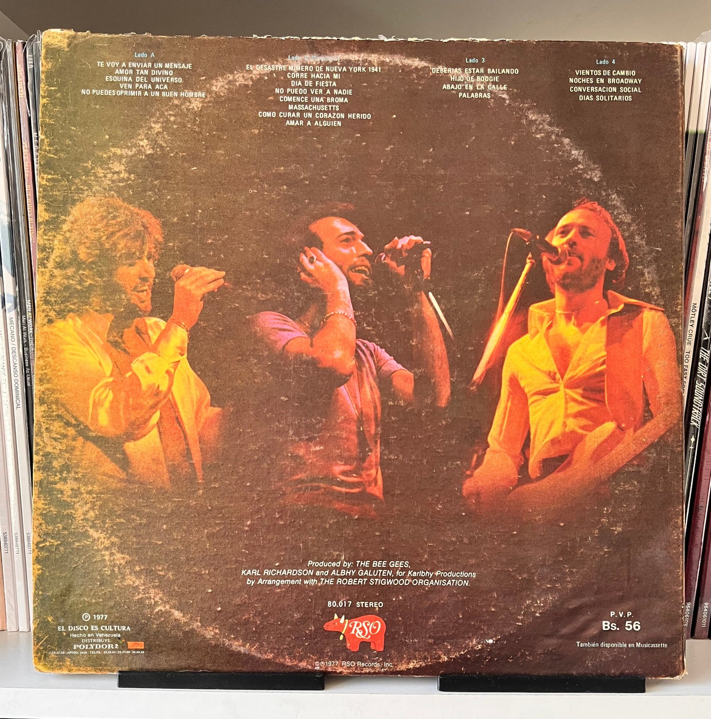 Bee Gees – Here At Last - Live VINILO DE EPOCA