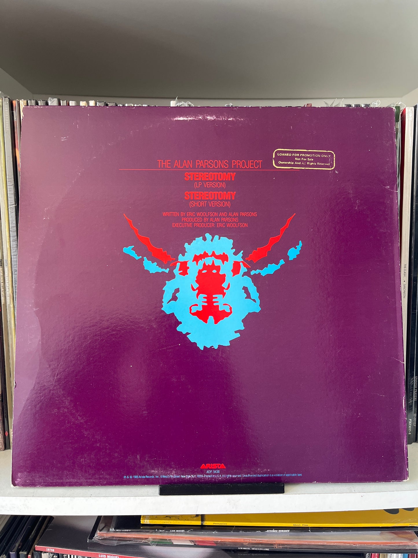 The Alan Parsons Project – Stereotomy Vinilo 12"