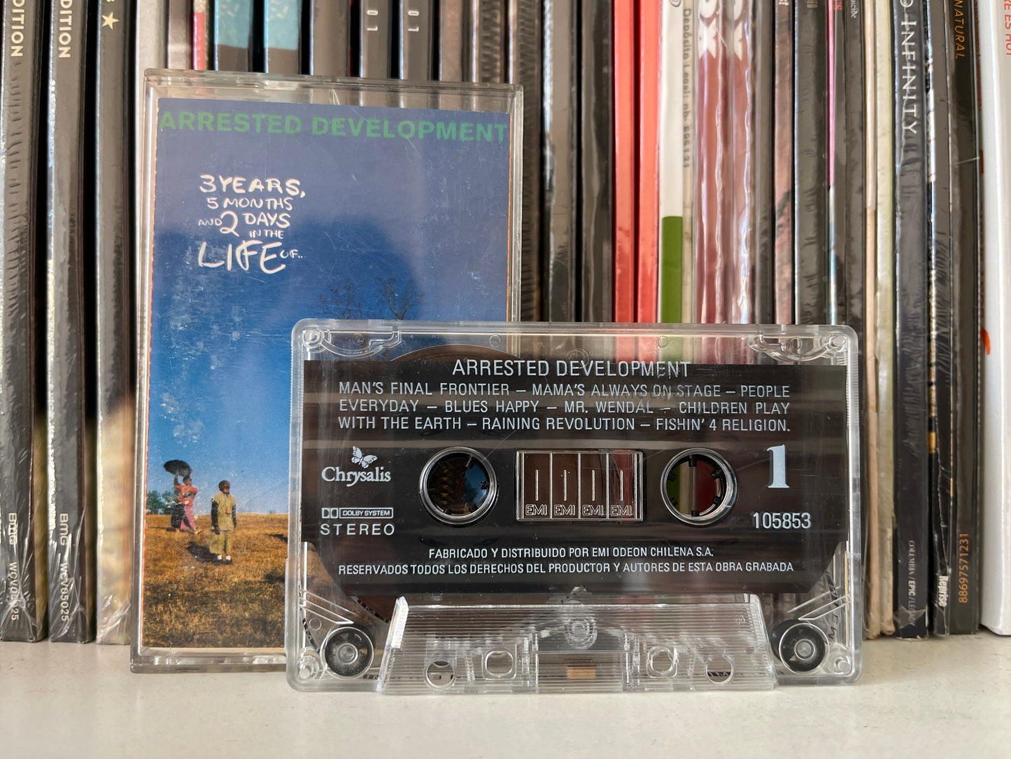 Arrested Development – 3 Years,5 Months & 2 Days In The Life Of Cassette de epoca