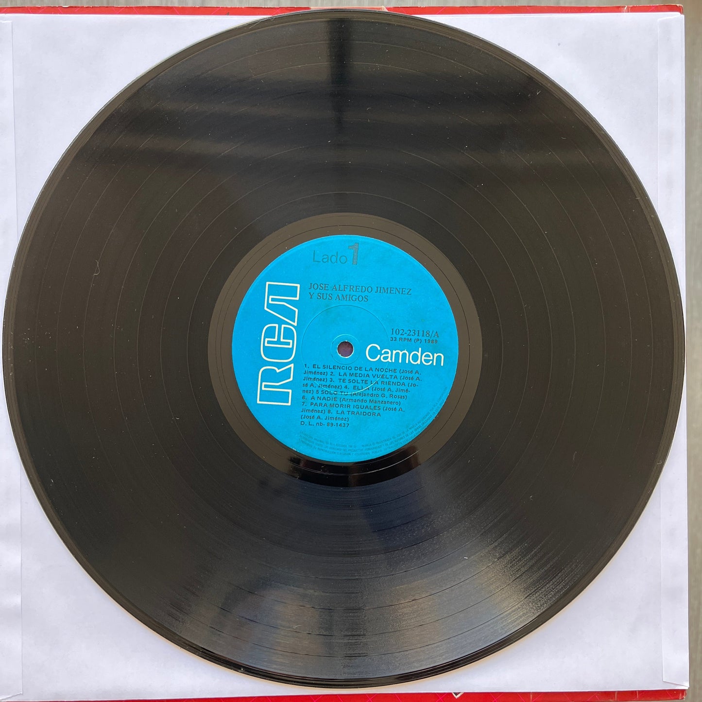 José Alfredo Jiménez – José Alfredo Jiménez y Sus Amigos Vinilo de epoca