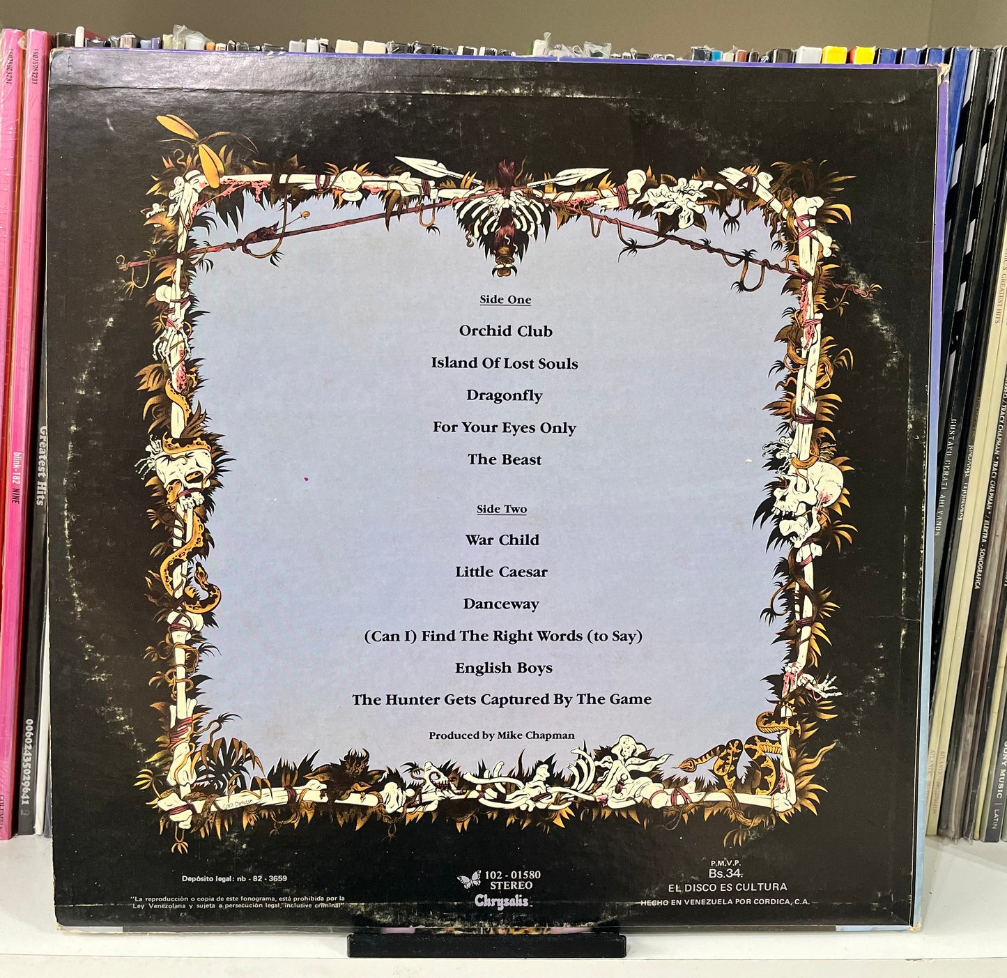 Blondie – The Hunter Vinilo de época