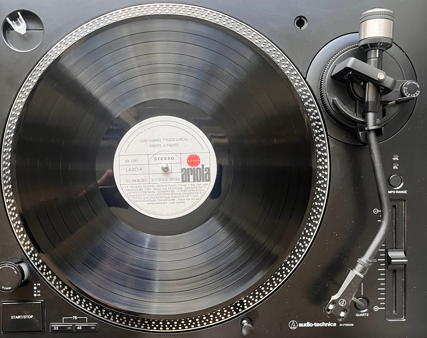 Rocío Dúrcal Y Juan Gabriel – Frente A Frente Vinilo de epoca