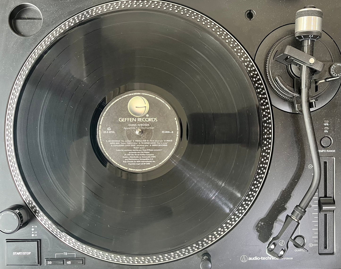 Guns N' Roses – Appetite For Destruction Vinilo de epoca