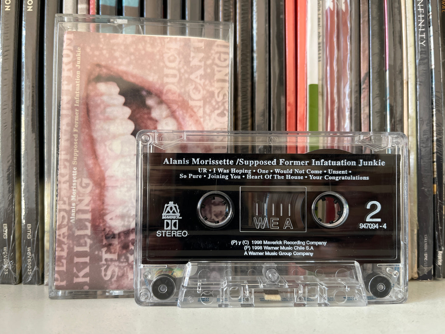 Alanis Morissette – Supposed Former Infatuation Junkie Cassette de epoca