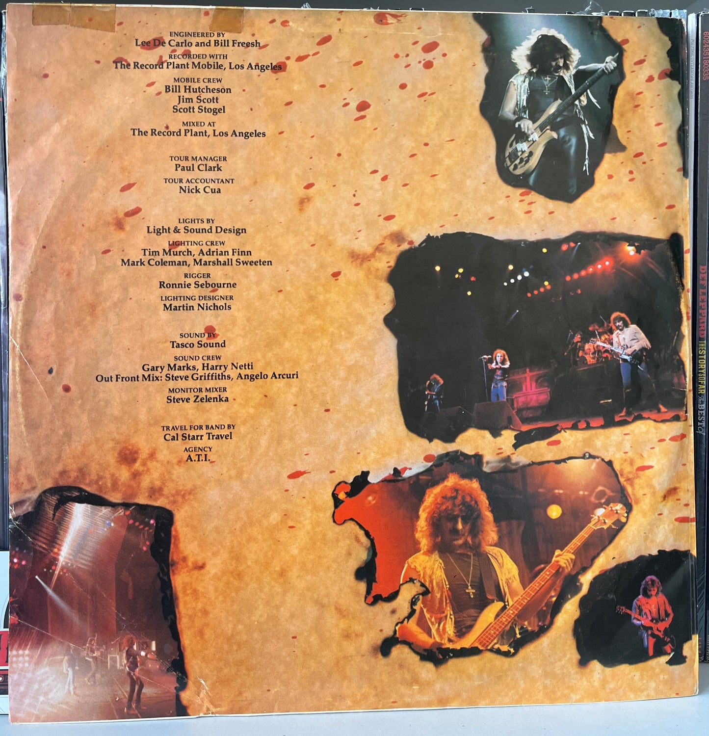 Black Sabbath – Live Evil Vol. I Vinilo de Epoca