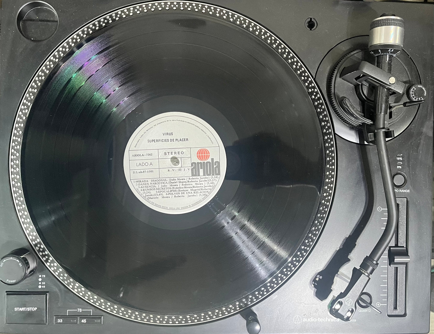 Virus – Superficies De Placer Vinilo de Epoca