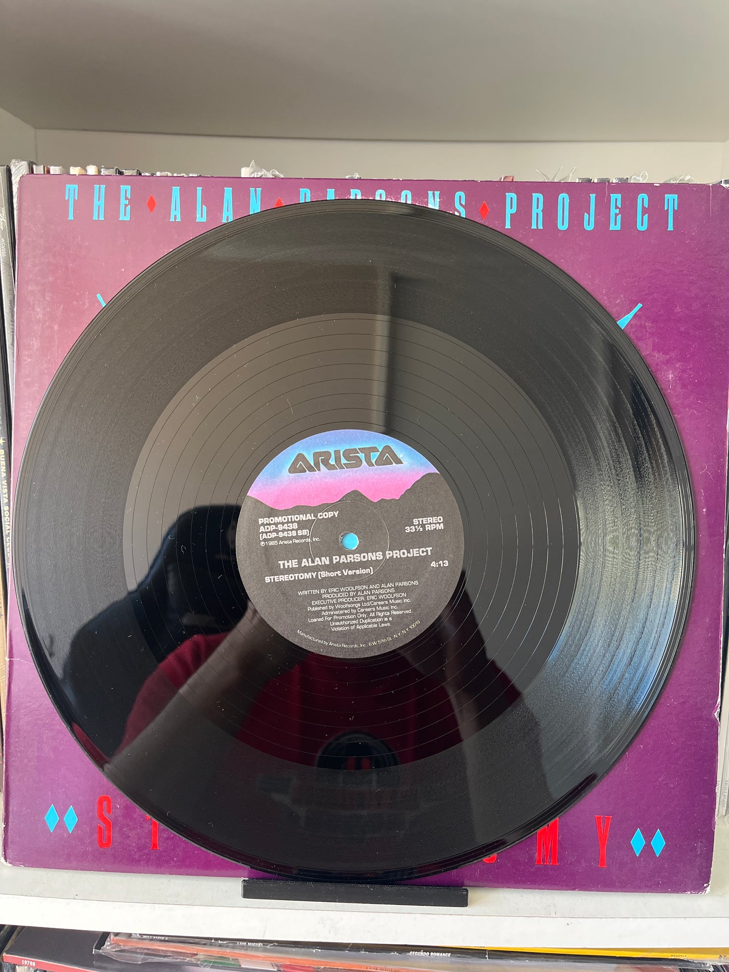 The Alan Parsons Project – Stereotomy Vinilo 12"