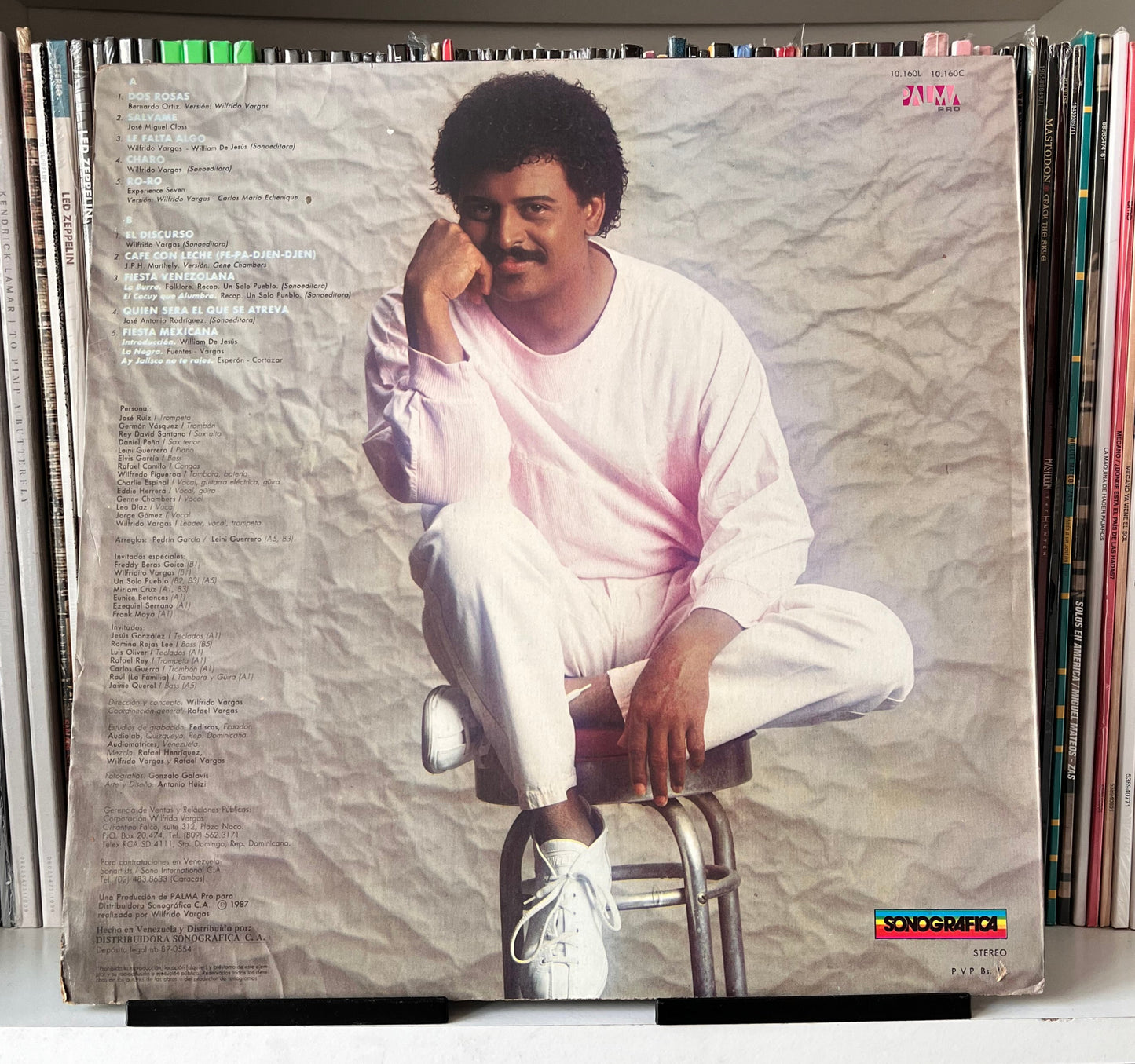 Wilfrido Vargas – La Musica Vinilo de epoca