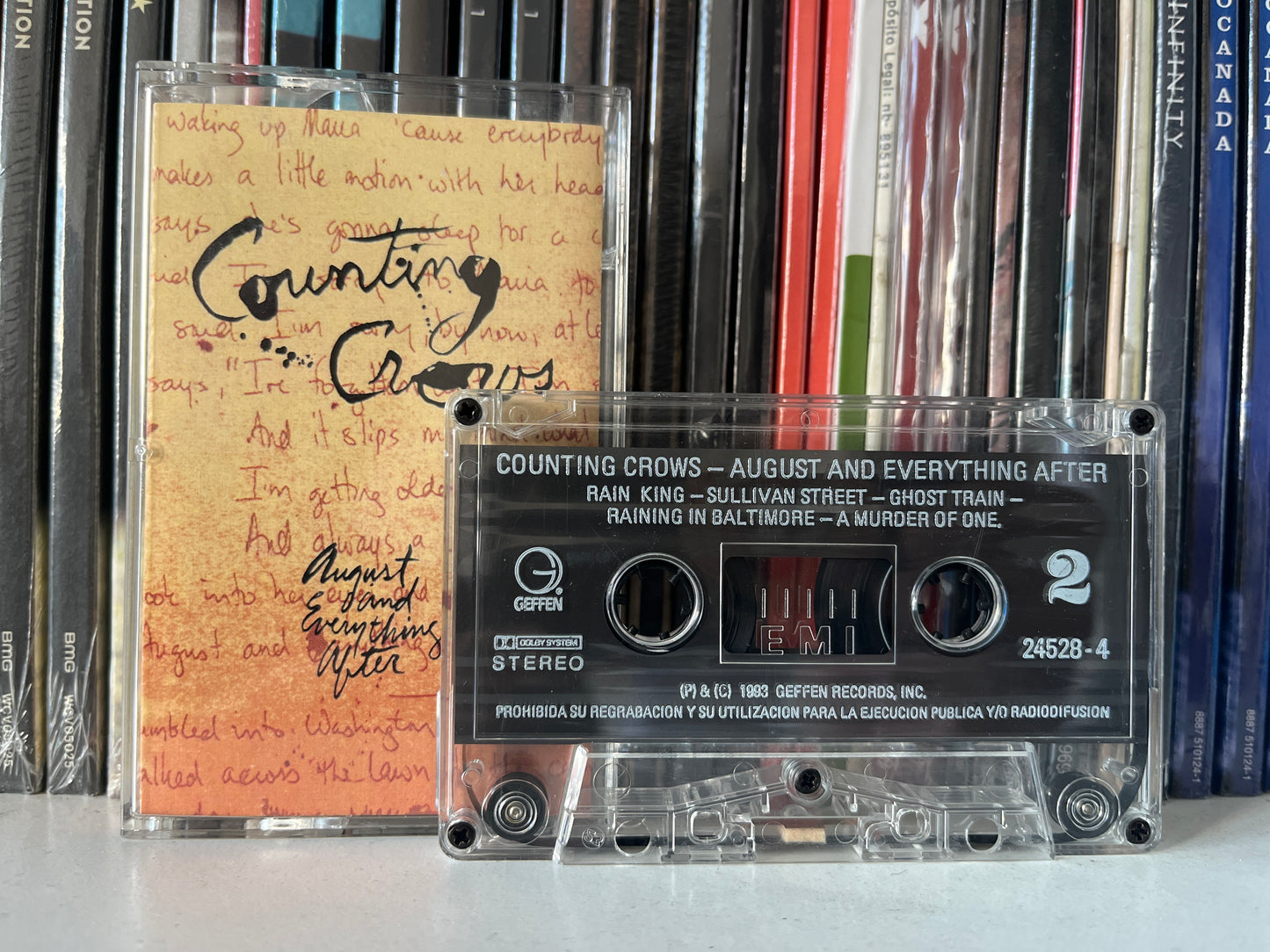 Counting Crows – August And Everything After Cassette