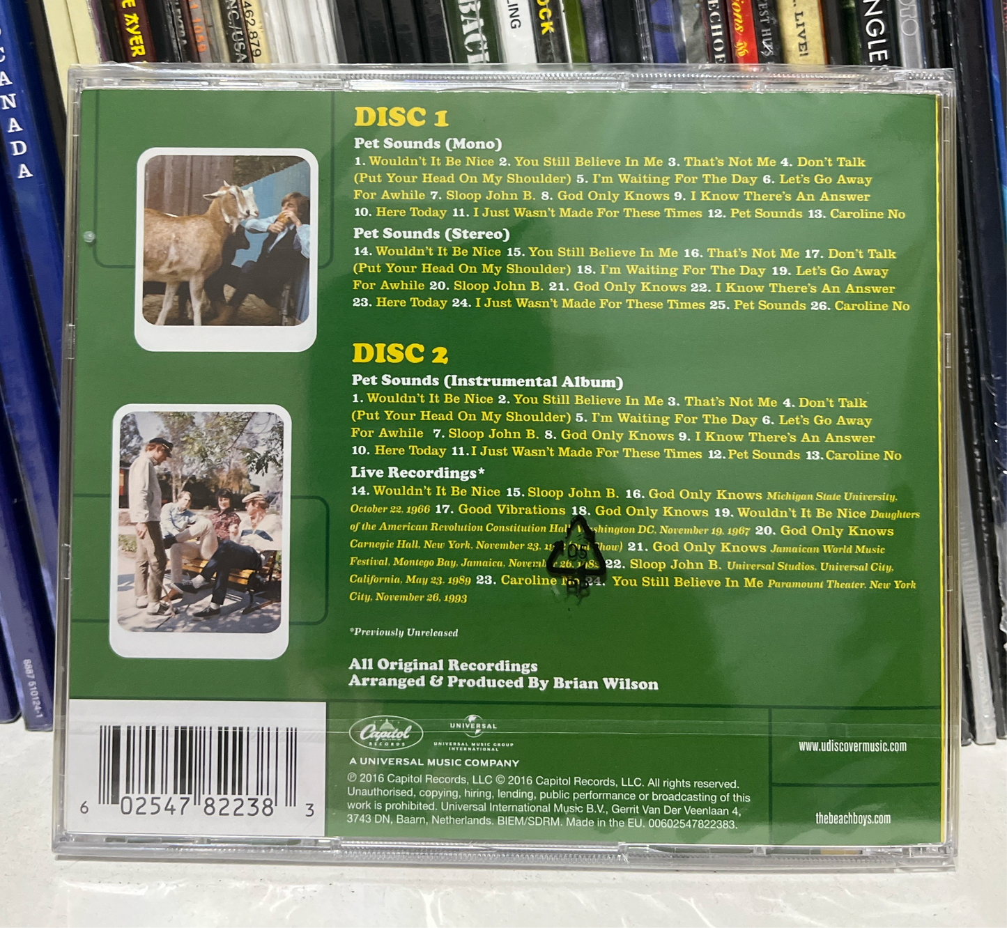 The Beach Boys – Pet Sounds 2 CD