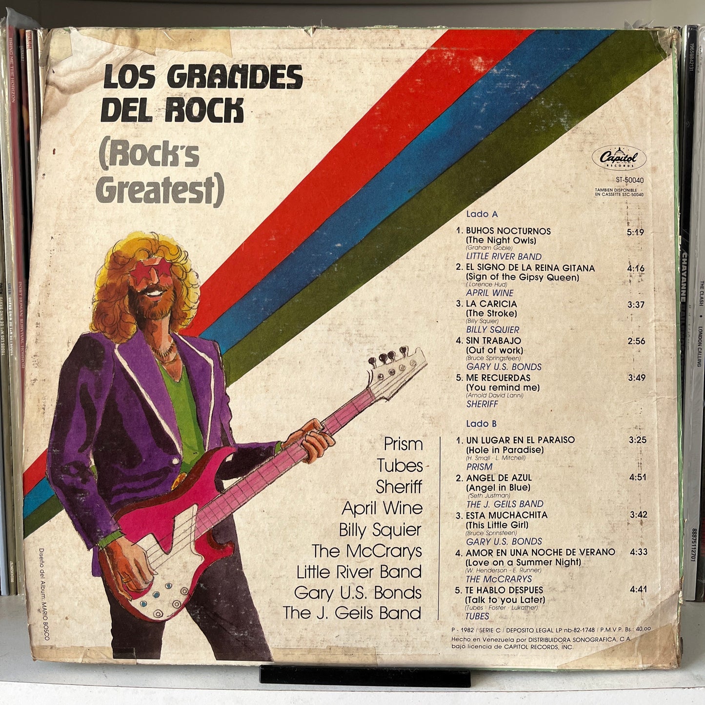 Rock's Greatest = Los Grandes Del Rock Vinilo de epoca