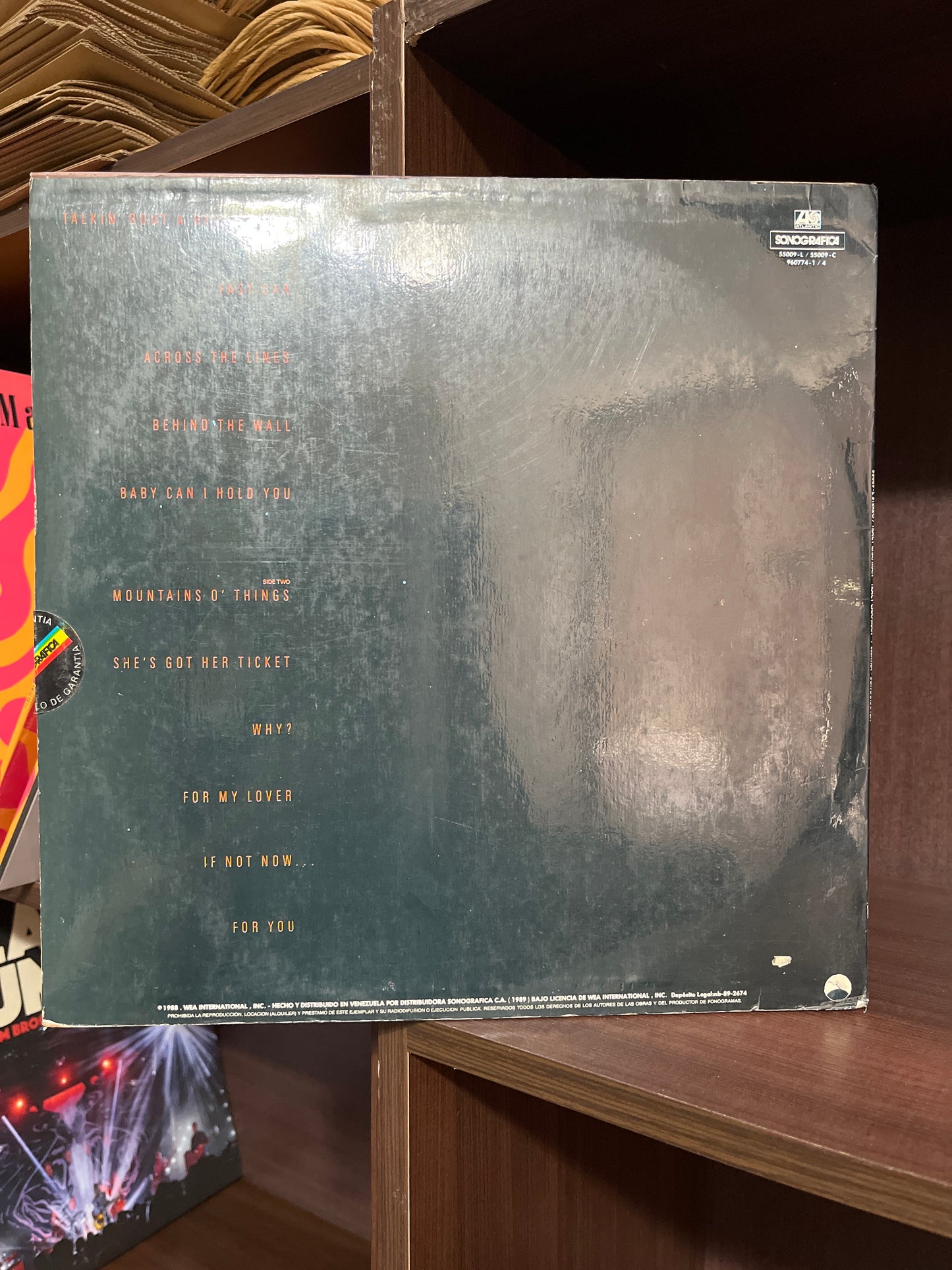 Tracy Chapman – Tracy Chapman Vinilo de Epoca