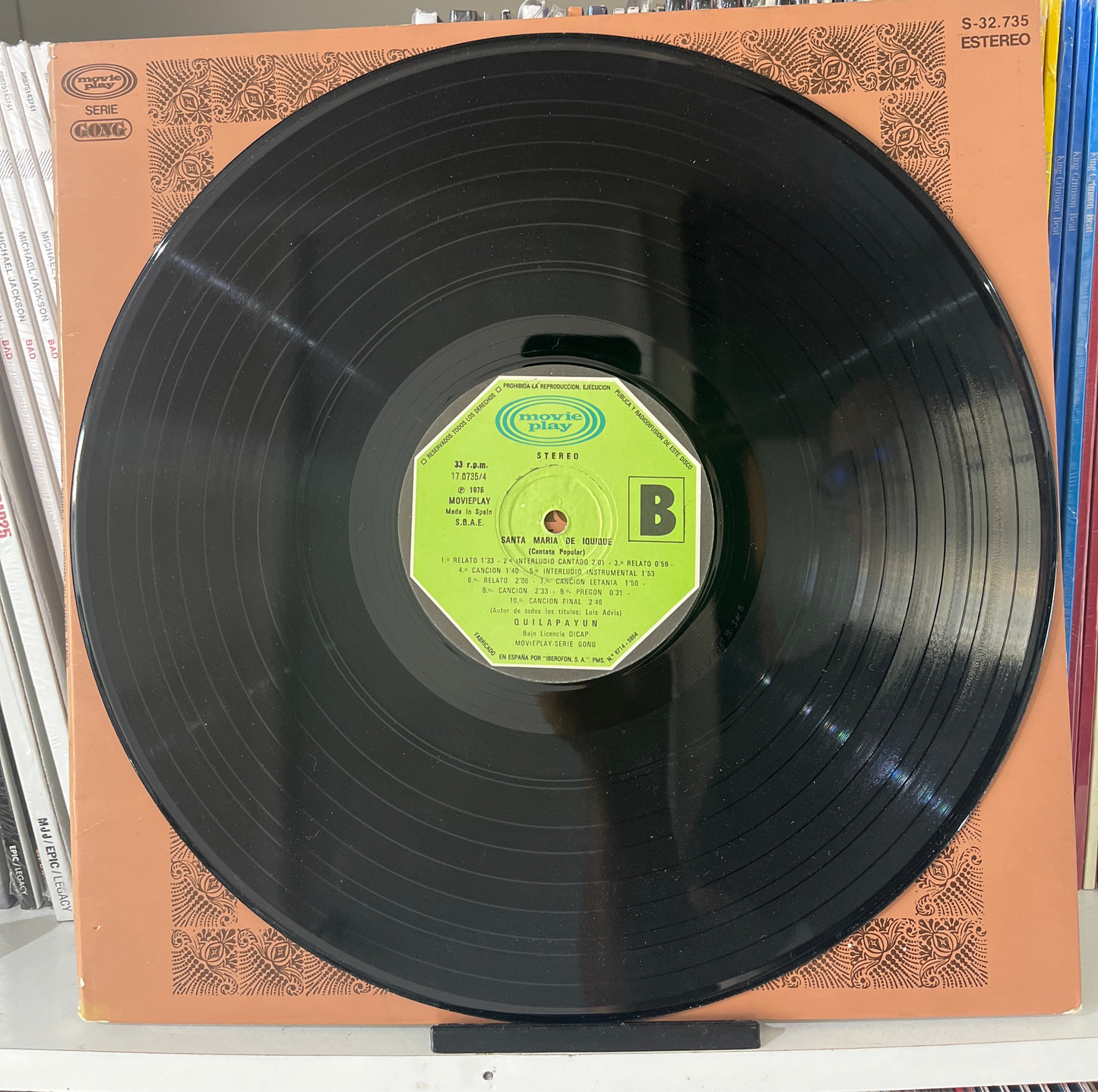 Quilapayún – Santa Maria De Iquique - Cantata Popular Vinilo de Epoca