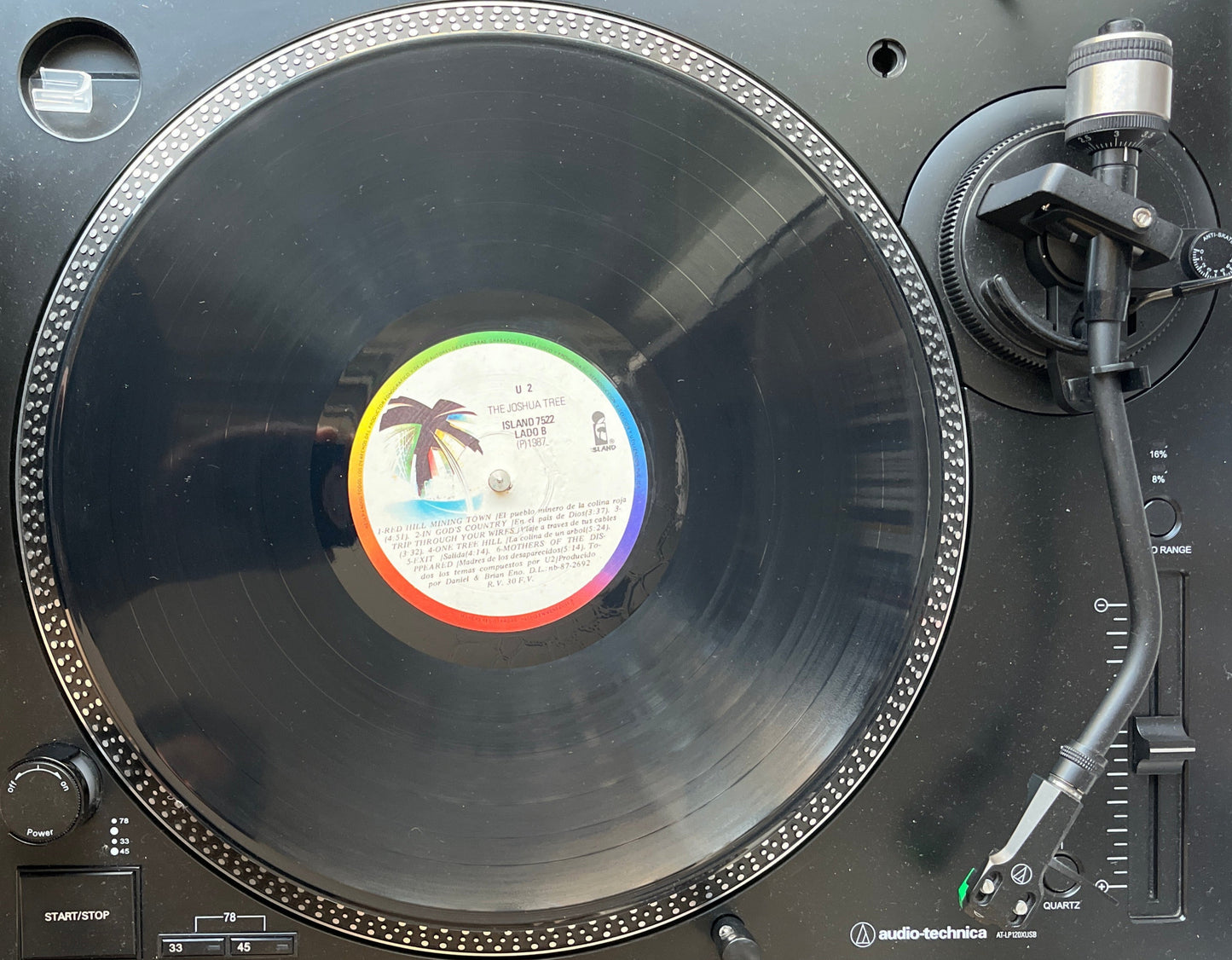 U2 – The Joshua Tree Vinilo de epoca