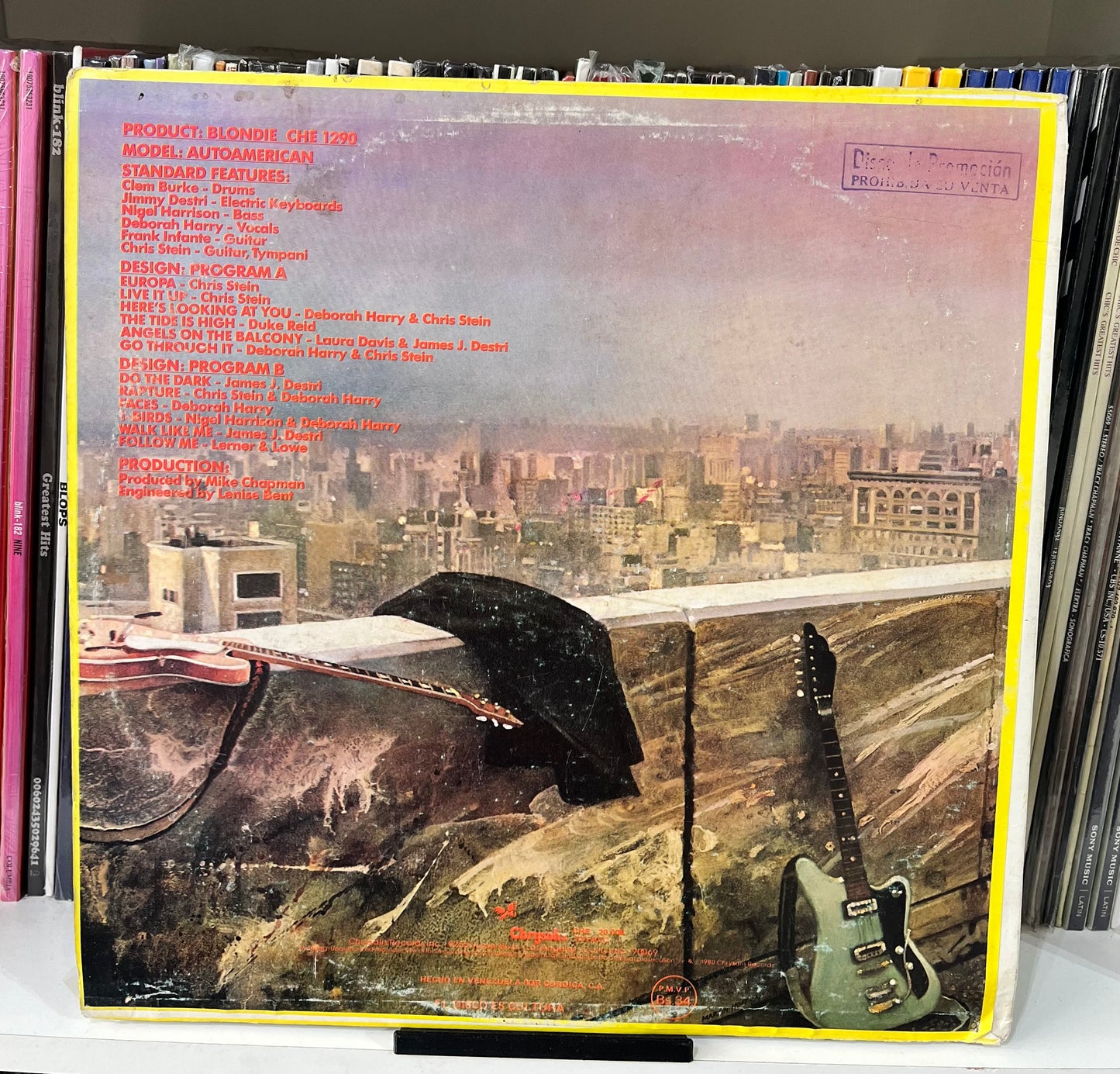 Blondie – AutoAmerican Vinilo de época