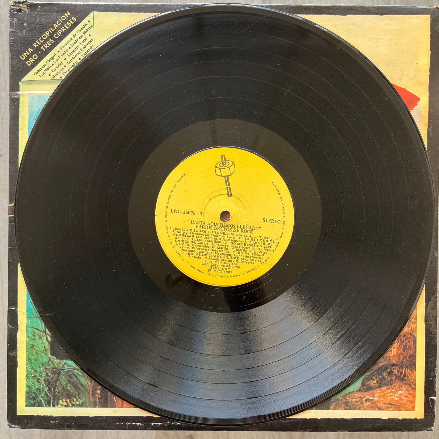 Hasta Aqui Hemos Llegado Vinilo de epoca
