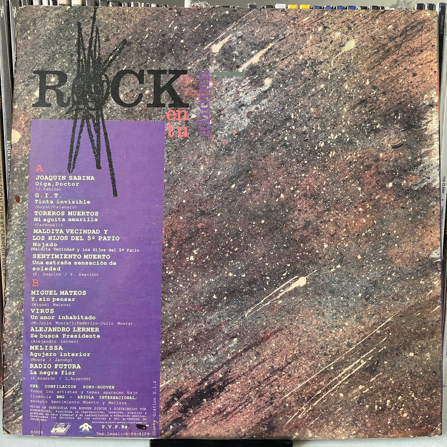 Rock En Tu Idioma Vol. 1 Vinilo de epoc