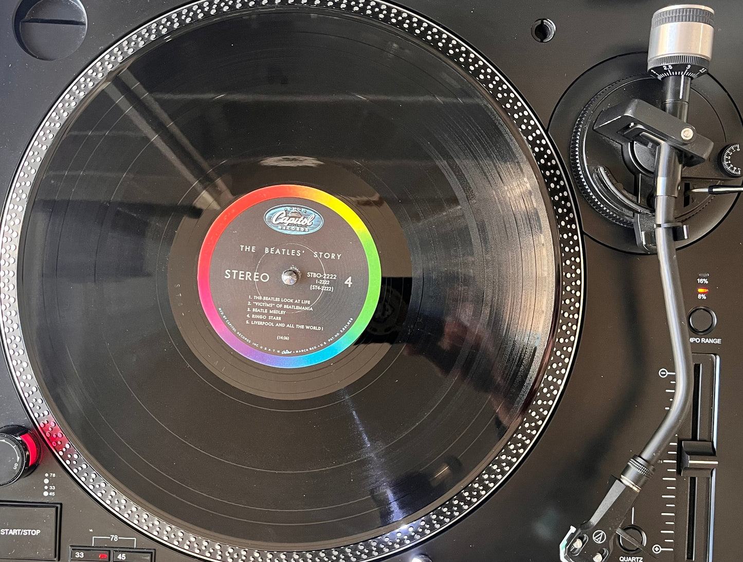 The Beatles – The Beatles' Story Vinilo de epoca