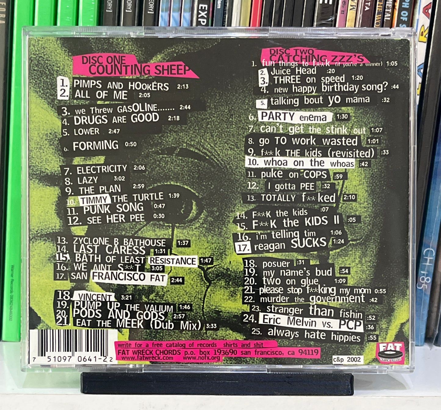 NOFX – 45 Or 46 Songs That Weren't Good Enough To Go On Our Other Records CD