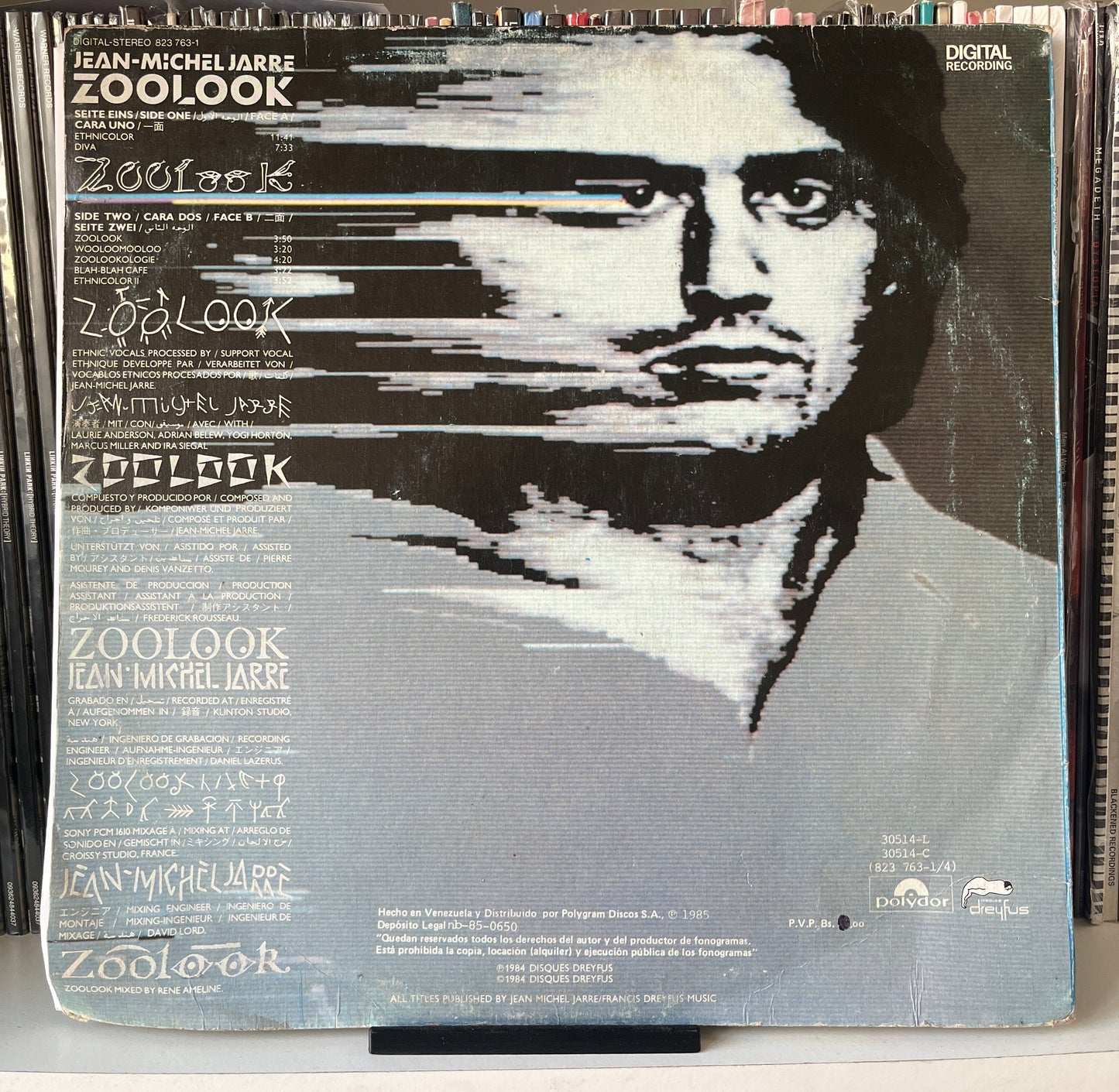 Jean-Michel Jarre – Zoolook Vinilo de epoca