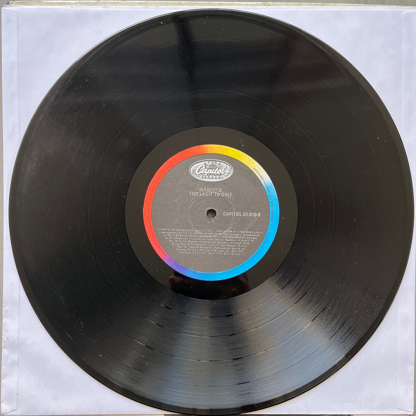 Hammer – Too Legit To Quit Vinilo de epoca