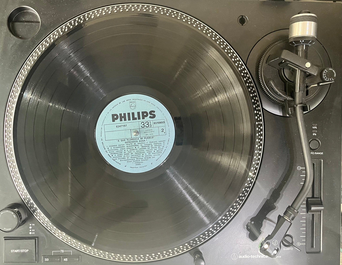 Mercedes Sosa – A Que Florezca Mi Pueblo Vinilo de epoca