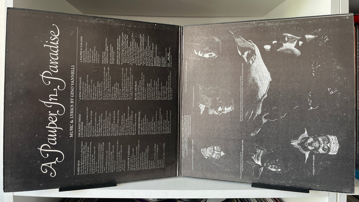 Gino Vannelli – A Pauper In Paradise Vinilo
