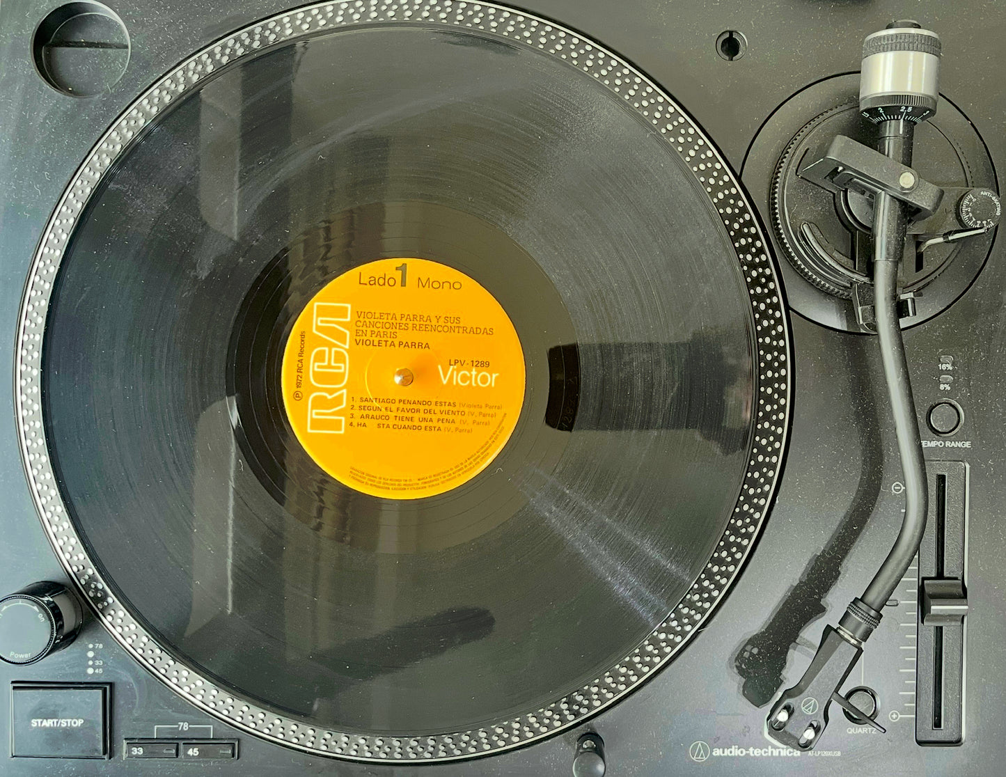 Violeta Parra – Violeta Parra y Sus Canciones Reencontradas En París Vinilo de epoca