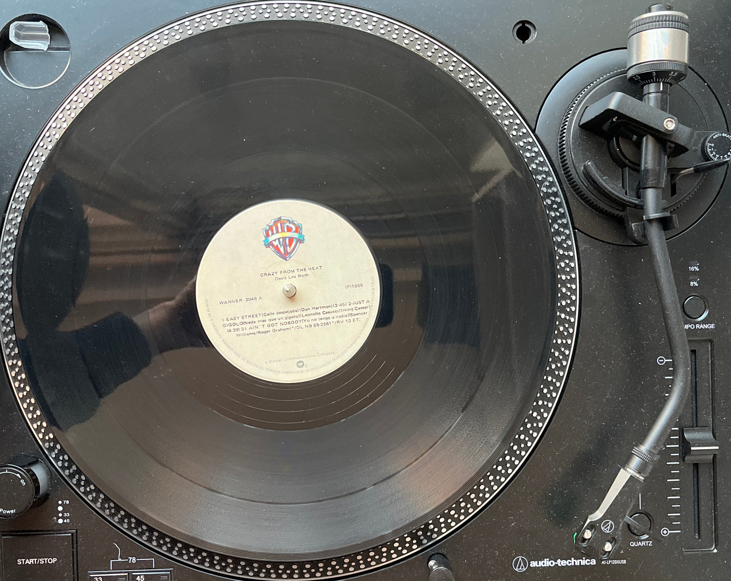 David Lee Roth – Crazy From The Heat Vinilo de epoca