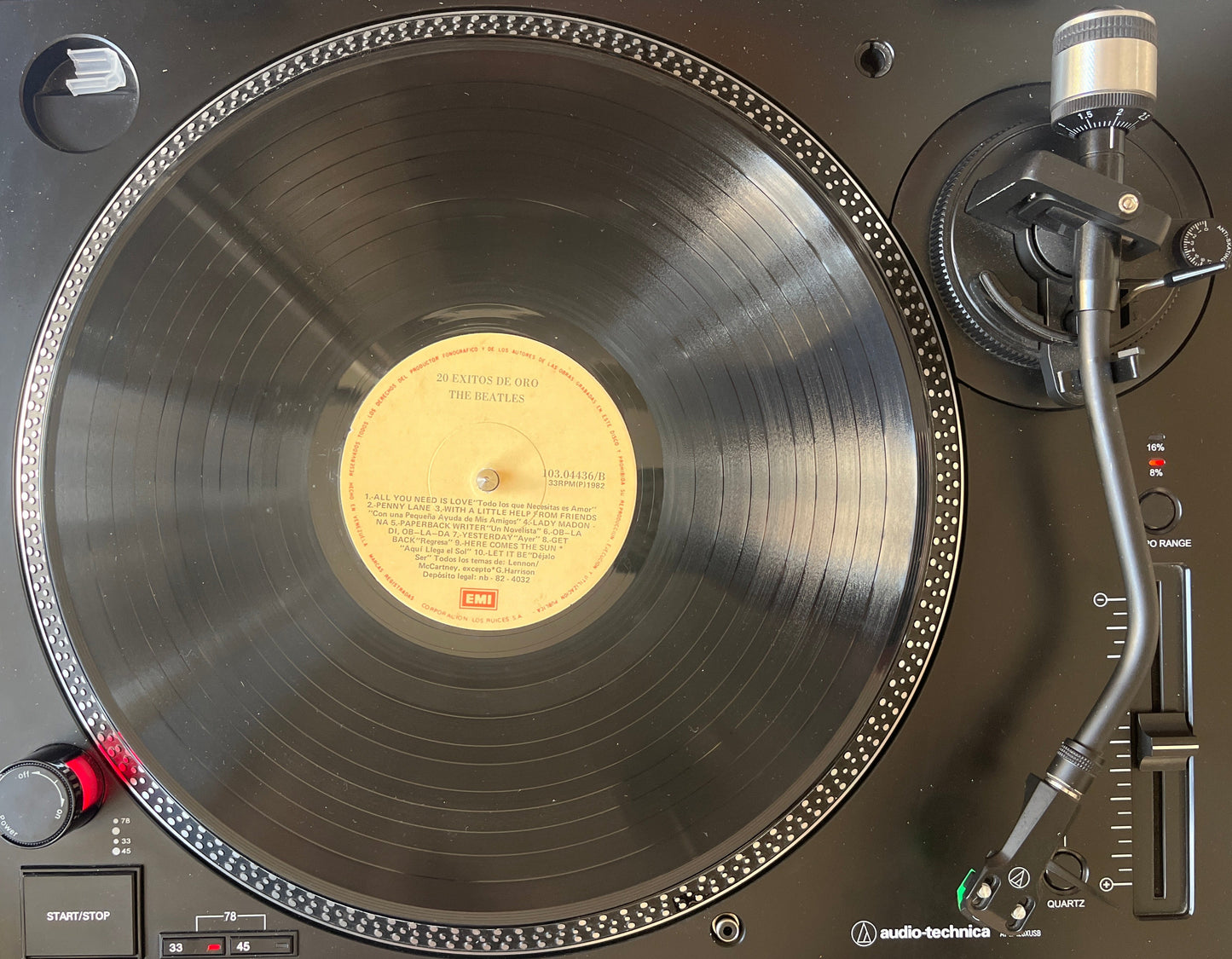 The Beatles – 20 Éxitos De Oro Vinilo de epoca