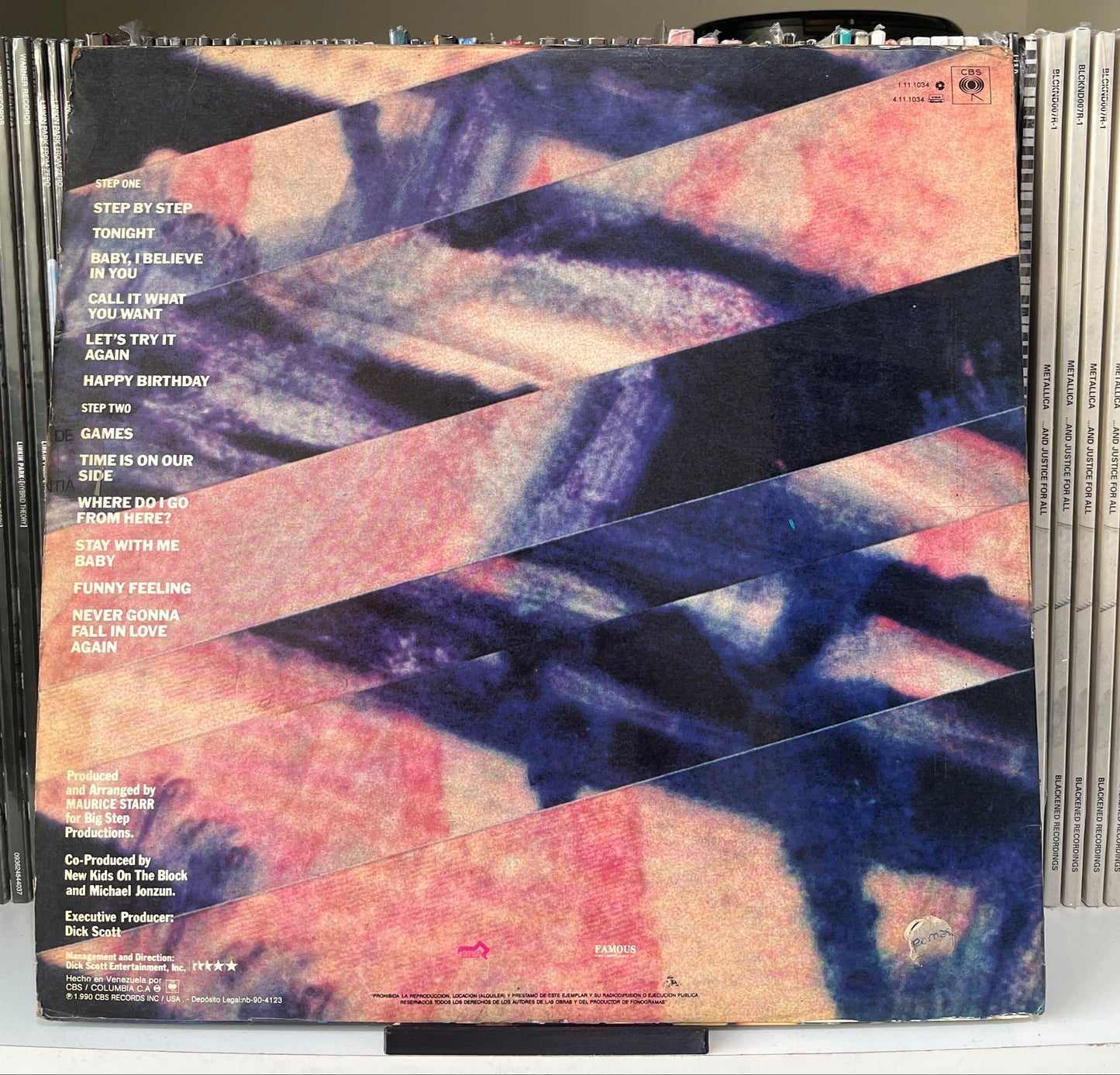 New Kids On The Block – Step By Step Vinilo de epoca usado