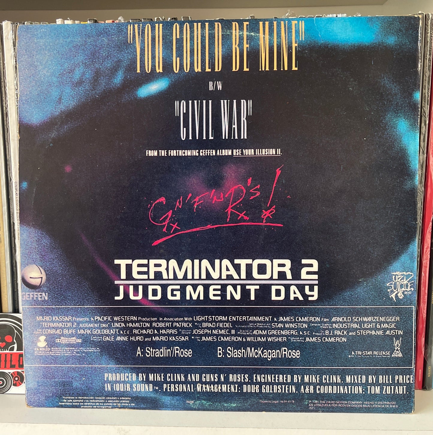 Guns N' Roses – You Could Be Mine Vinilo de Epoca