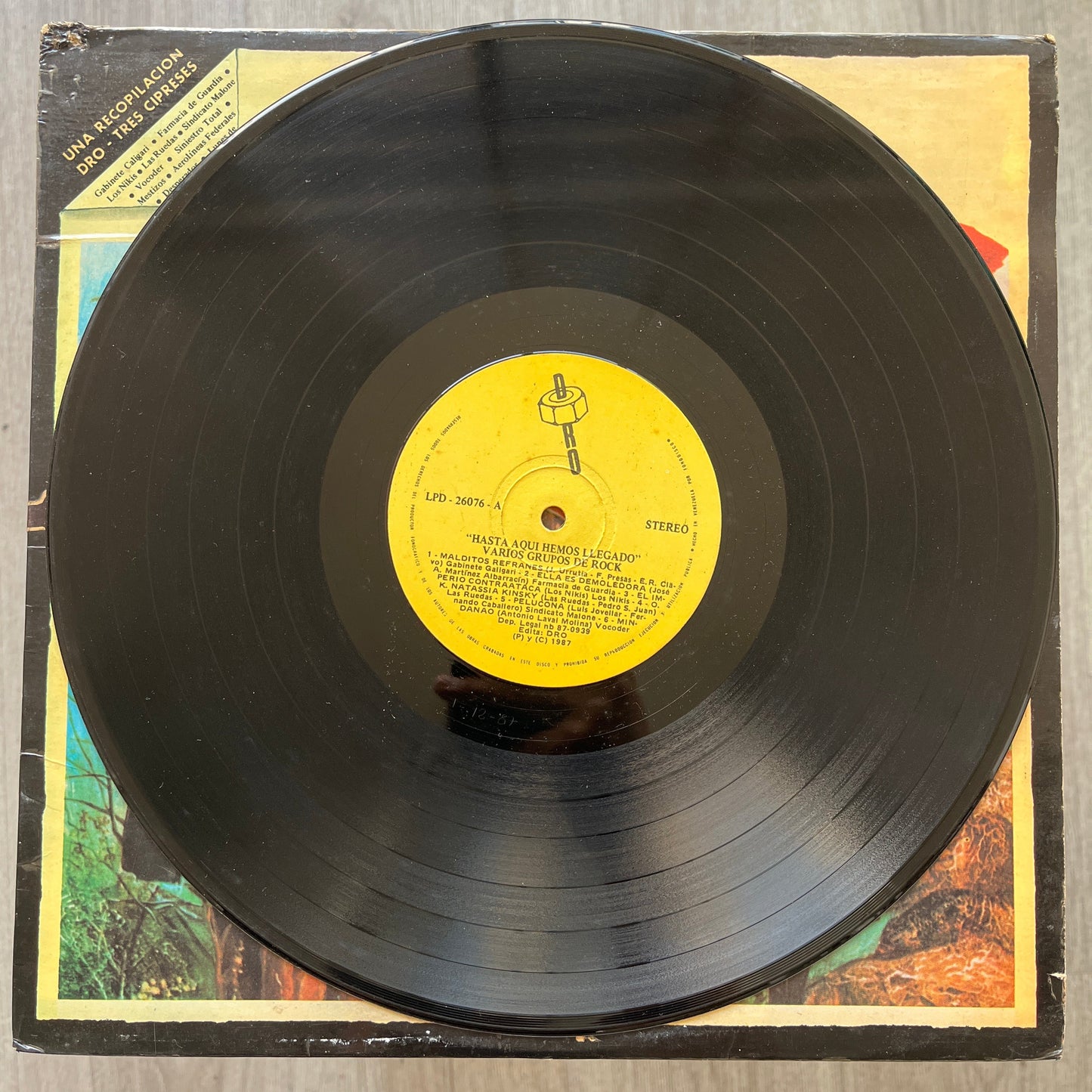 Hasta Aqui Hemos Llegado Vinilo de epoca