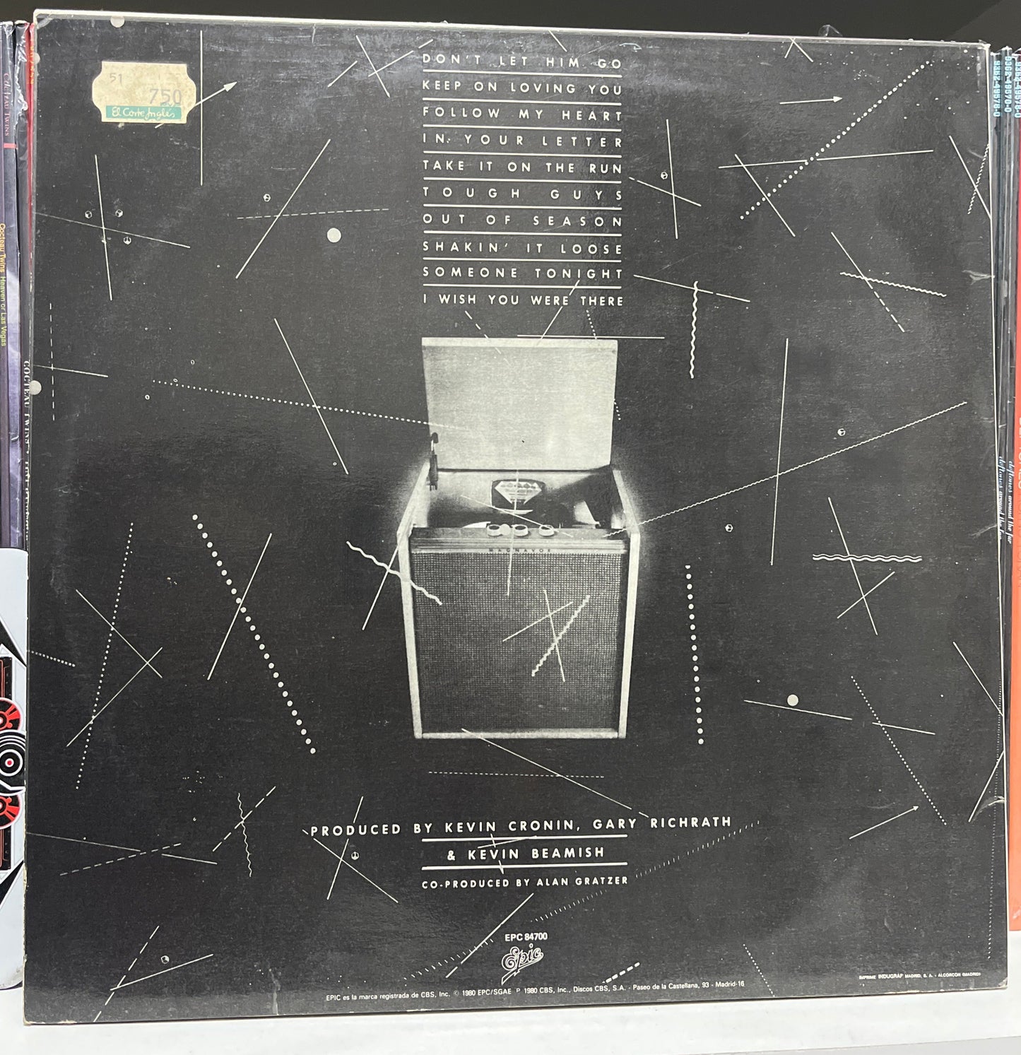 REO Speedwagon – Hi Infidelity Vinilo de Epoca