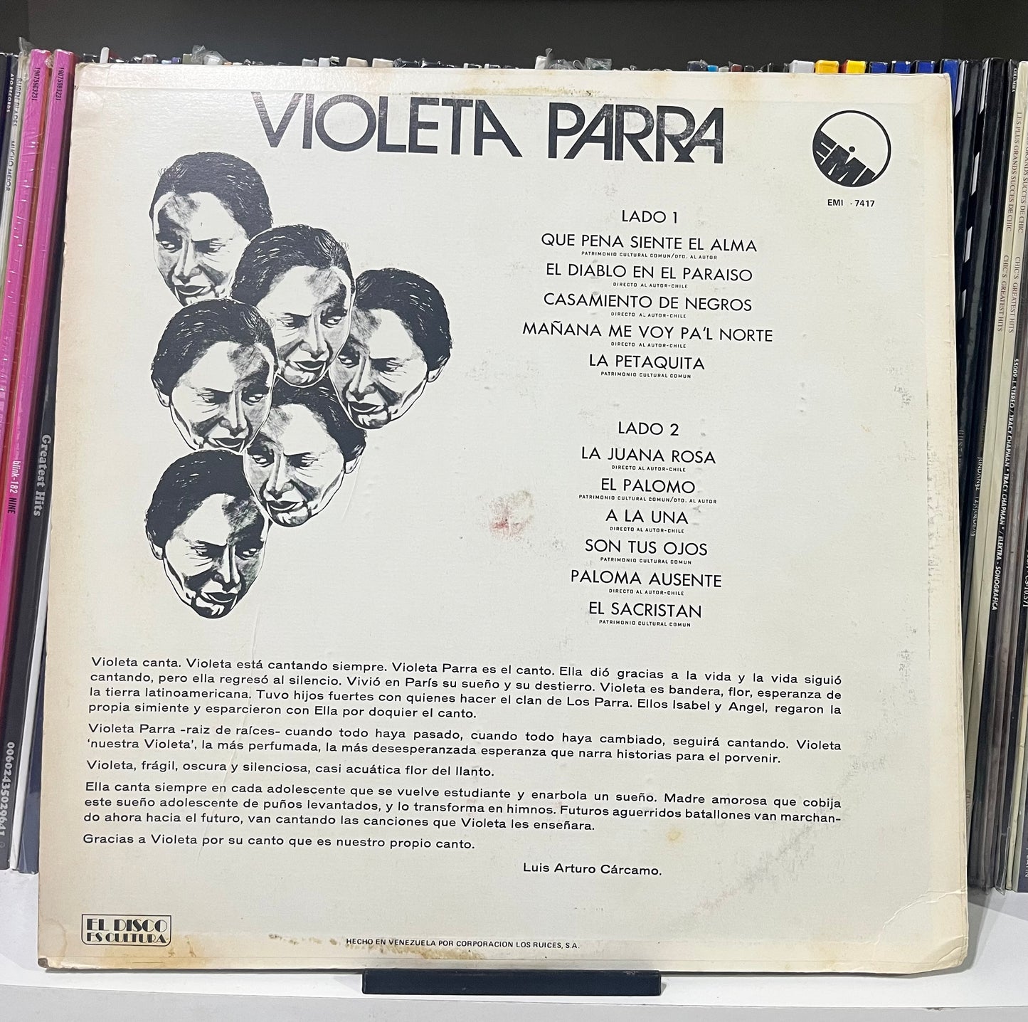 Violeta Parra – Violeta Parra Vinilo de Epoca