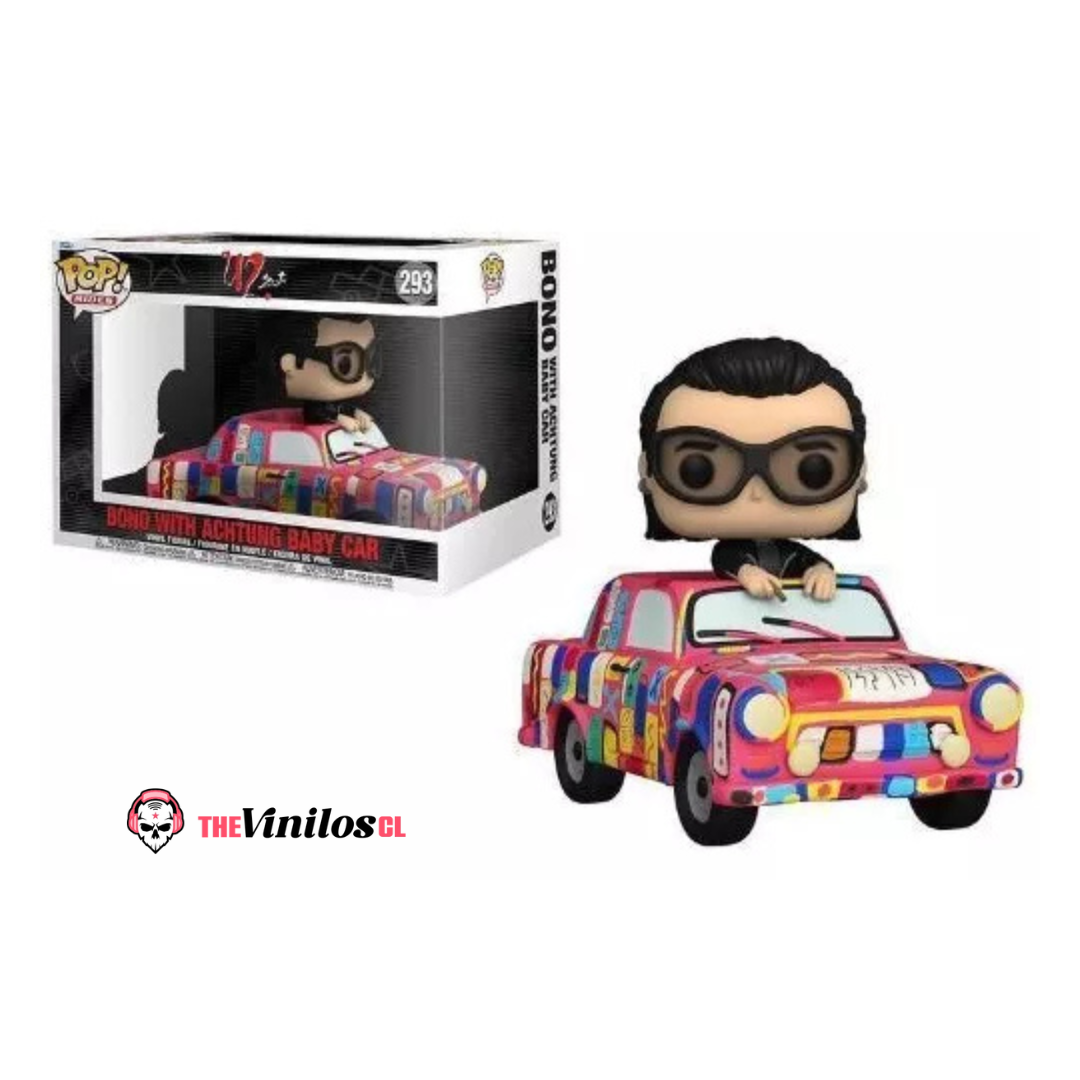 Funko Pop Rides U2 - Bono With Achtung Baby Car