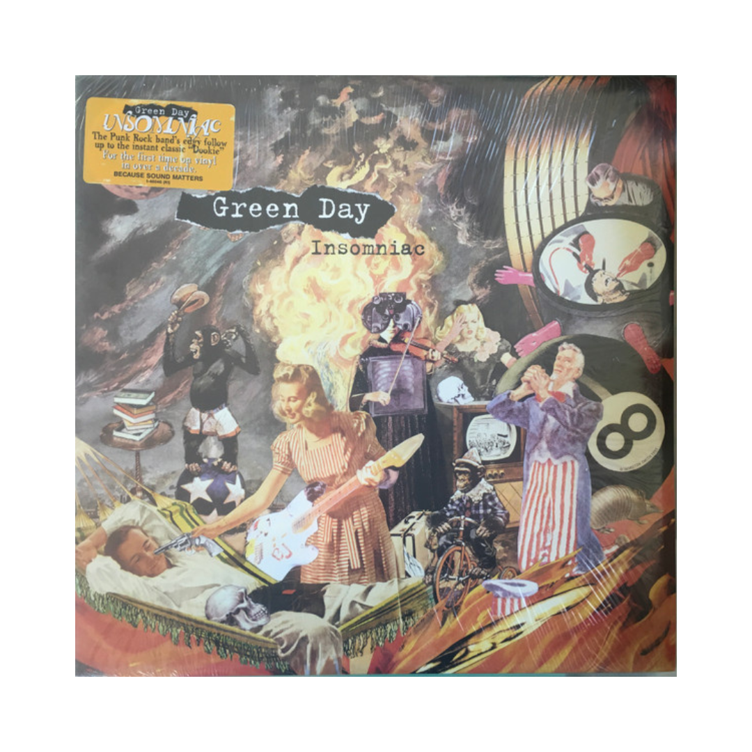 Green Day Insomniac Vinilo The Viniloscl SPA