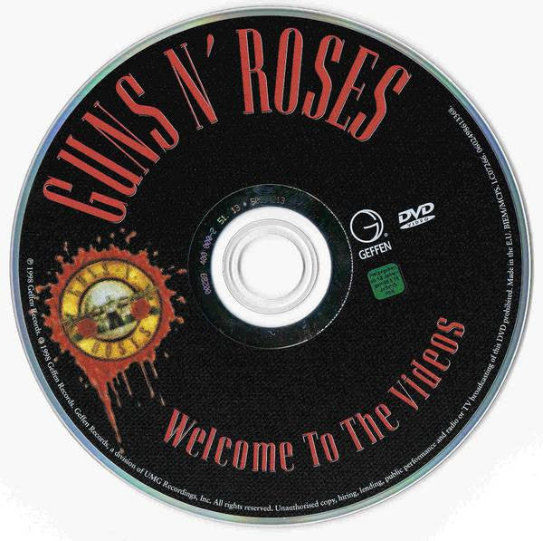 Guns N' Roses – Welcome To The Videos DVD
