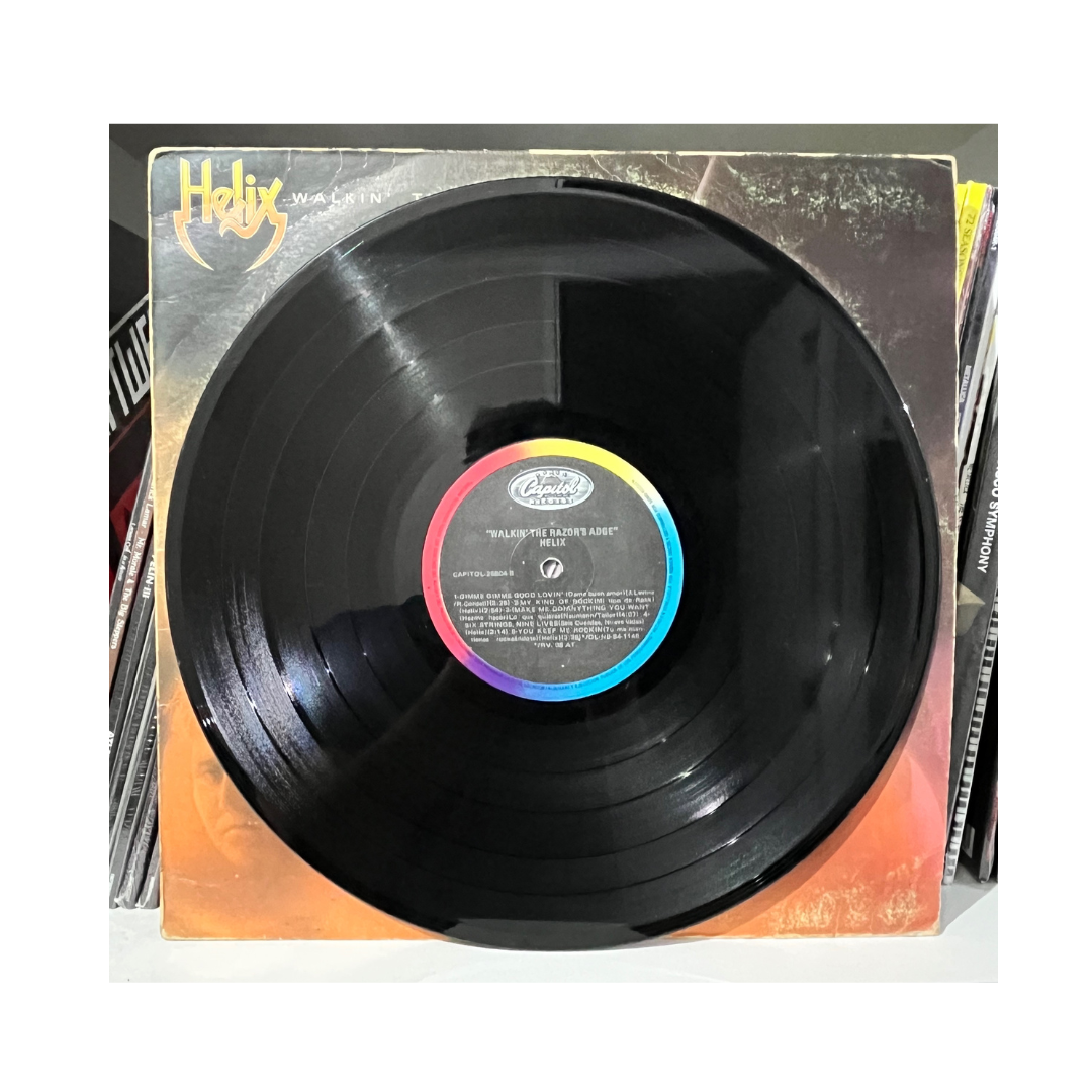 Helix – Walkin' The Razor's Edge Vinilo de epoca